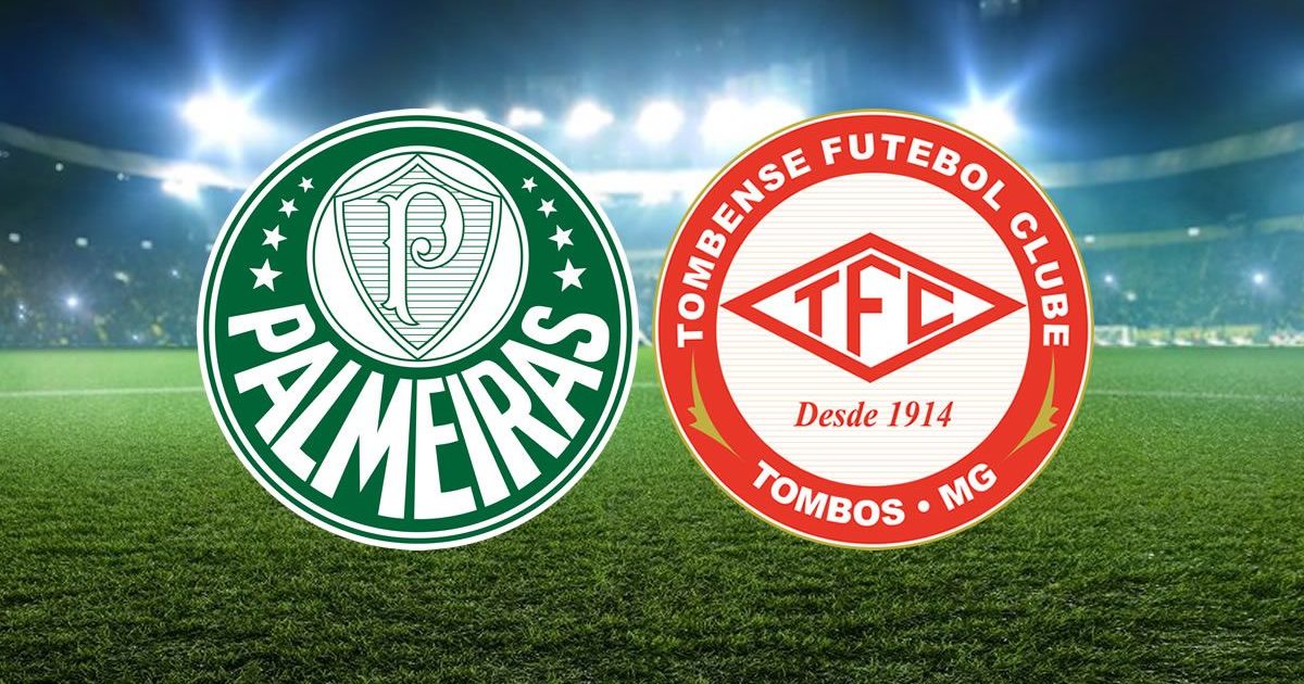 Tombense x Palmeiras: assista ao vivo ao jogo da Copa do Brasil