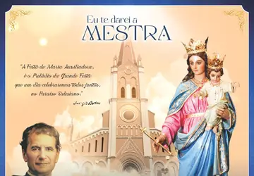 Festa de Nossa Senhora Auxiliadora é celebrada em Cuiabá; veja programação